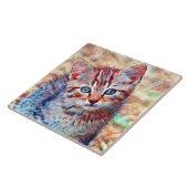 Aquarellkitt Fliese (Seite)