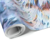 Aquarellkitt Geschenkpapier (Rolleneckpunkt)