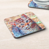 Aquarellkitt Getränkeuntersetzer (Linke Seite)