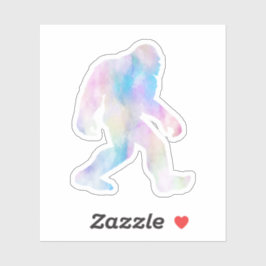 Aquarellkleber Aufkleber