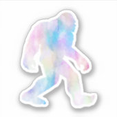 Aquarellkleber Aufkleber (Vorderseite)