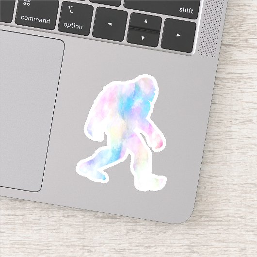 Aquarellkleber Aufkleber (Detail)