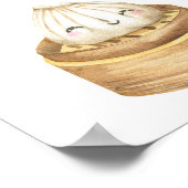 Aquarellknödel - Lieblings-Poster Poster (Ecke)