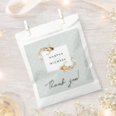 Aquarellkoi-Gastgeschenk Hochzeit Geschenktütchen (Ausgeschnitten)