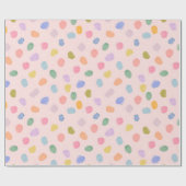 Aquarellkonfetti Geschenkpapier (Flach)