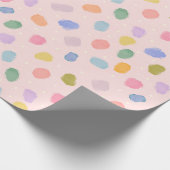 Aquarellkonfetti Geschenkpapier (Ecke)