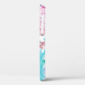 Aquarellkorallen Nahtloses Muster mit dem Untertei Case-Mate iPhone Hülle (Rückseite / Links)