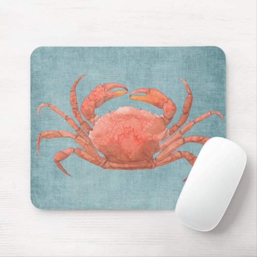 Aquarellkrebse Mousepad (Mit Mouse)