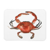 Aquarellkrebse - Rot Magnet (Horizontal)