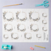 Aquarellkronengrün und Foliage Seidenpapier (Basteln)