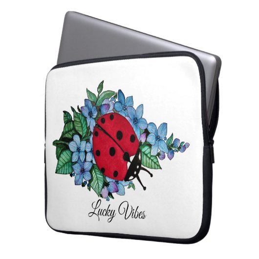 Aquarellku Laptopschutzhülle (Vorderseite Links)