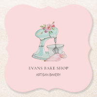 Aquarellküche Mixer Rosa Bäckerei