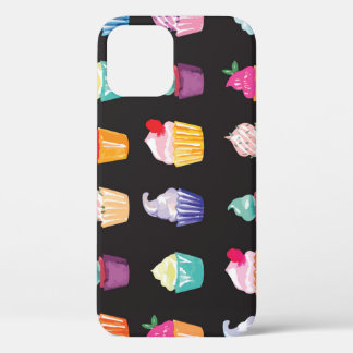 Aquarellkuchen: Bezaubernder nahtloser Hintergrund Case-Mate iPhone Hülle