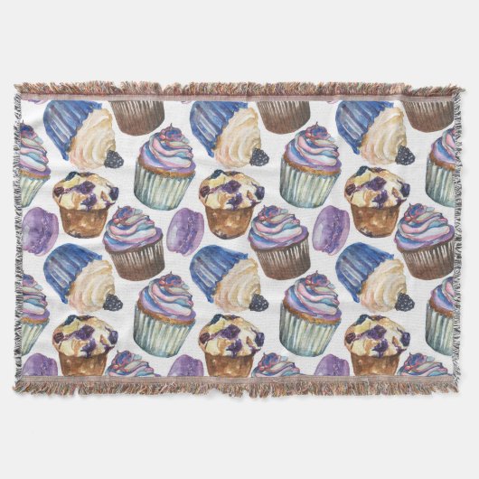 Aquarellkuchen Decke (Vorderseite)