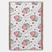 Aquarellkuchen Decke (Vorderseite Vertikal)