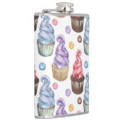 Aquarellkuchen farbig flachmann (Rechts)