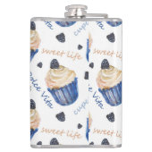 Aquarellkuchen Flachmann (Rückseite)