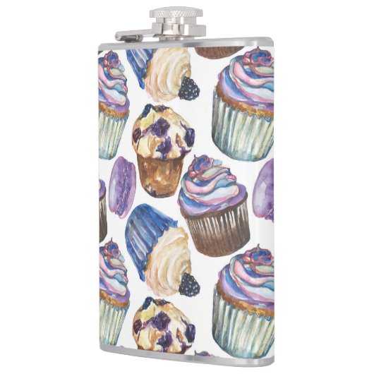 Aquarellkuchen Flachmann (Links)