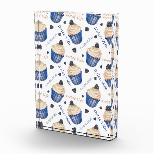 Aquarellkuchen Fotoblock (Rechts)