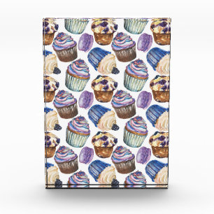 Aquarellkuchen Fotoblock