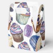 Aquarellkuchen Geschenkschachtel (Geöffnet)