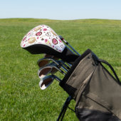 Aquarellkuchen Golf Headcover (In SItu)