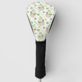Aquarellkuchen Golf Headcover (Vorderseite)