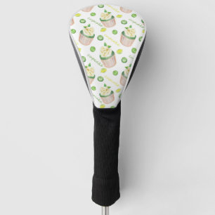 Aquarellkuchen Golf Headcover