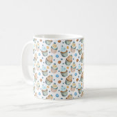 Aquarellkuchen Kaffeetasse (Vorderseite Links)