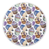 Aquarellkuchen Keramikknauf (Vorderseite)