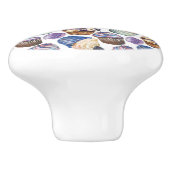 Aquarellkuchen Keramikknauf (Seitenansicht)