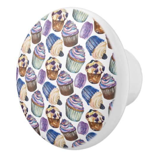 Aquarellkuchen Keramikknauf (Rechts)