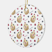 Aquarellkuchen Keramikornament (Links)