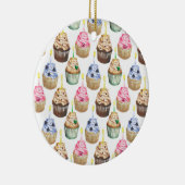 Aquarellkuchen Keramikornament (Rechts)