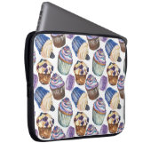 Aquarellkuchen Laptopschutzhülle (Vorne Rechts)