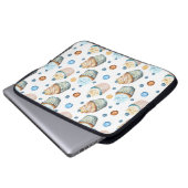 Aquarellkuchen Laptopschutzhülle (Vorne Knopf)