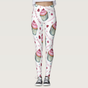 Aquarellkuchen Leggings
