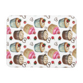 Aquarellkuchen Magnet (Horizontal)