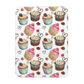 Aquarellkuchen Magnet (Vertikal)