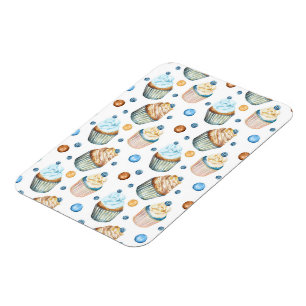 Aquarellkuchen Magnet