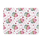 Aquarellkuchen Magnet (Horizontal)