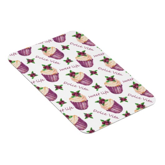 Aquarellkuchen Magnet (Rechte Seite)