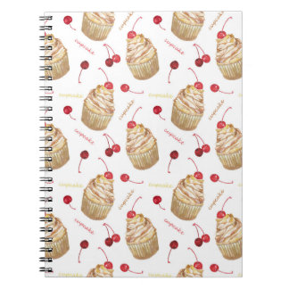 Aquarellkuchen Notizblock