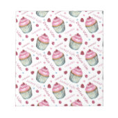 Aquarellkuchen Notizblock (Vorderseite)