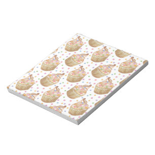 Aquarellkuchen Notizblock