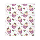 Aquarellkuchen Notizblock (Vorderseite)