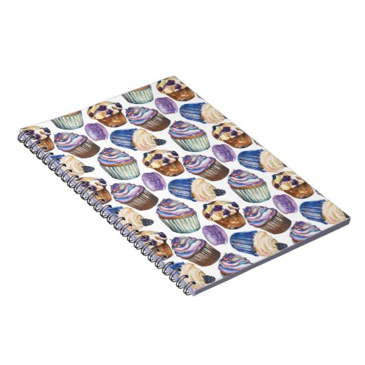 Aquarellkuchen Notizblock (Rechte Seite)