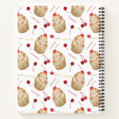 Aquarellkuchen Notizbuch (Rückseite)