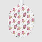 Aquarellkuchen Ornament (Vorderseite)