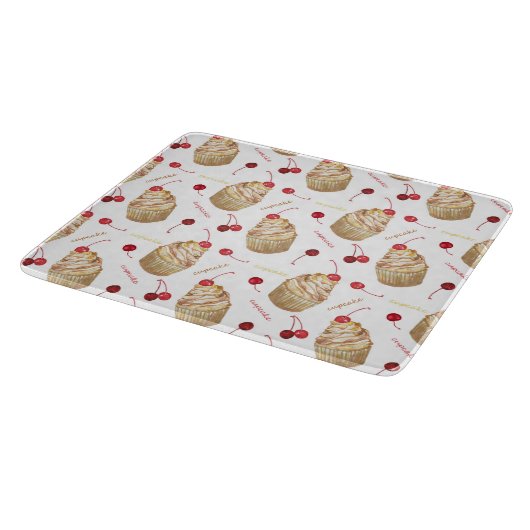 Aquarellkuchen Schneidebrett (Ecke)